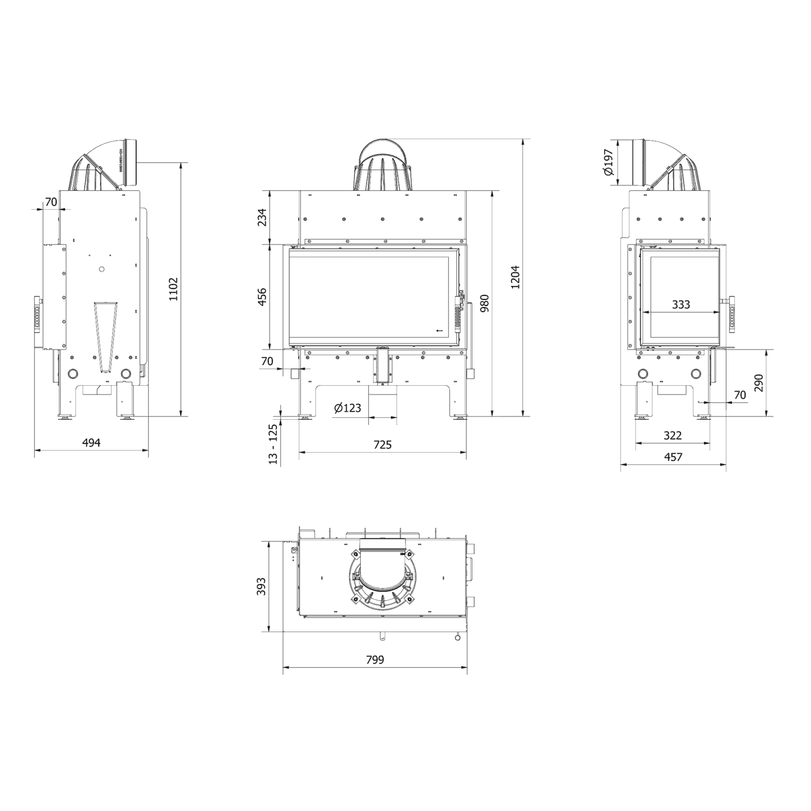 floki M BSL Dimenzii