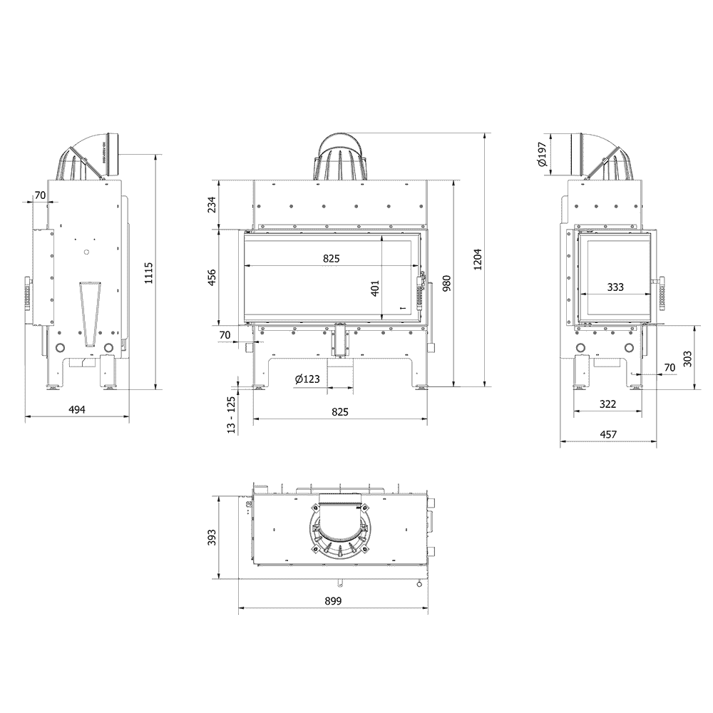 Floki BSL -L Dimenzii